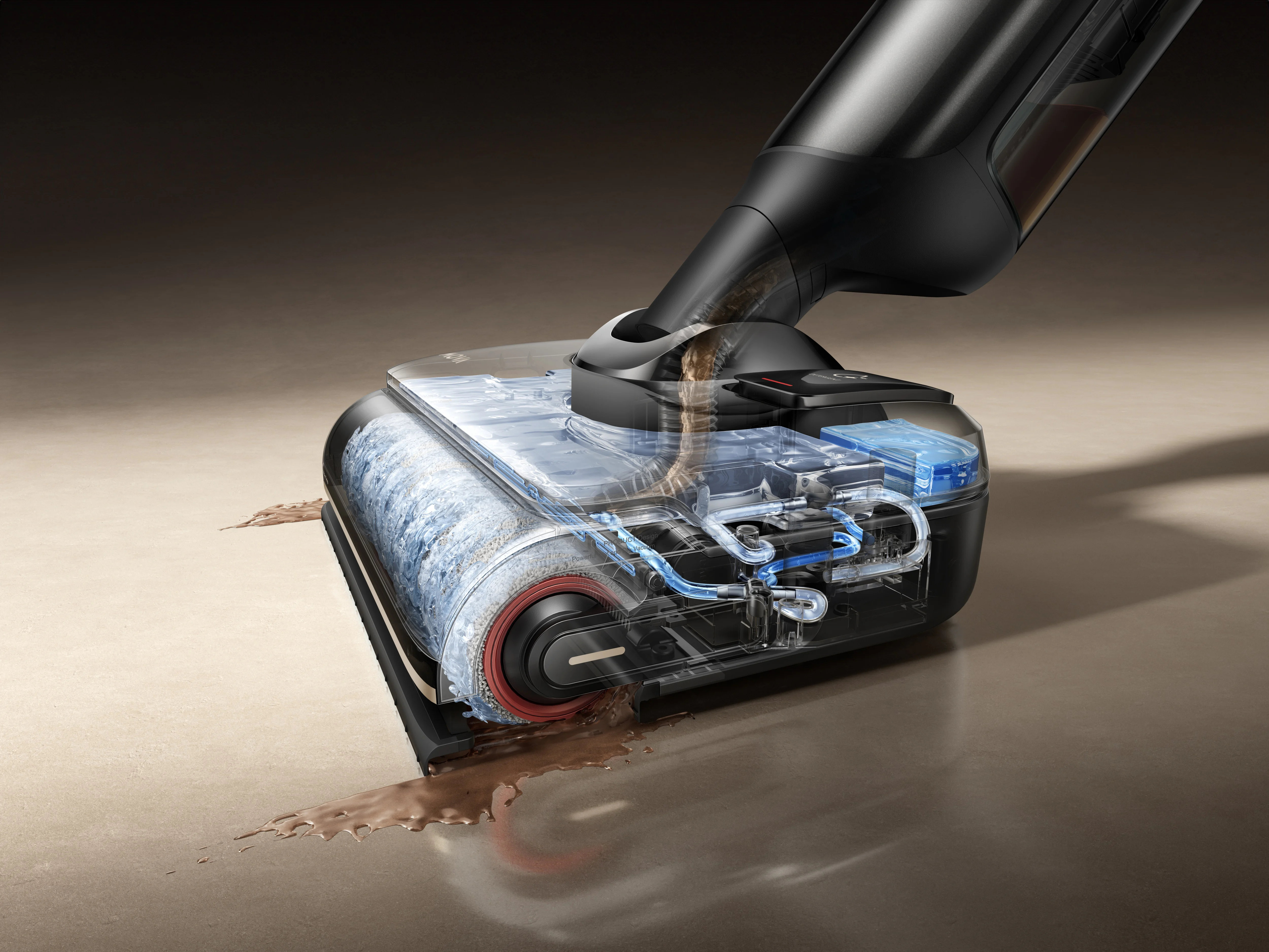 ROLLER CLEANING SYSTEM / 滚刷清洁系统